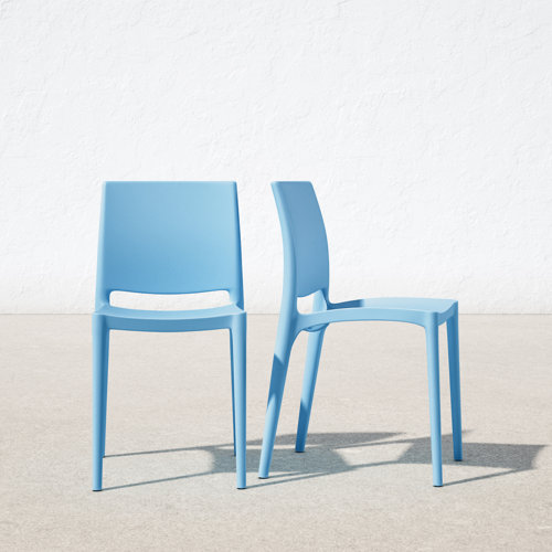 Modern Blue Outdoor Dining Chairs AllModern